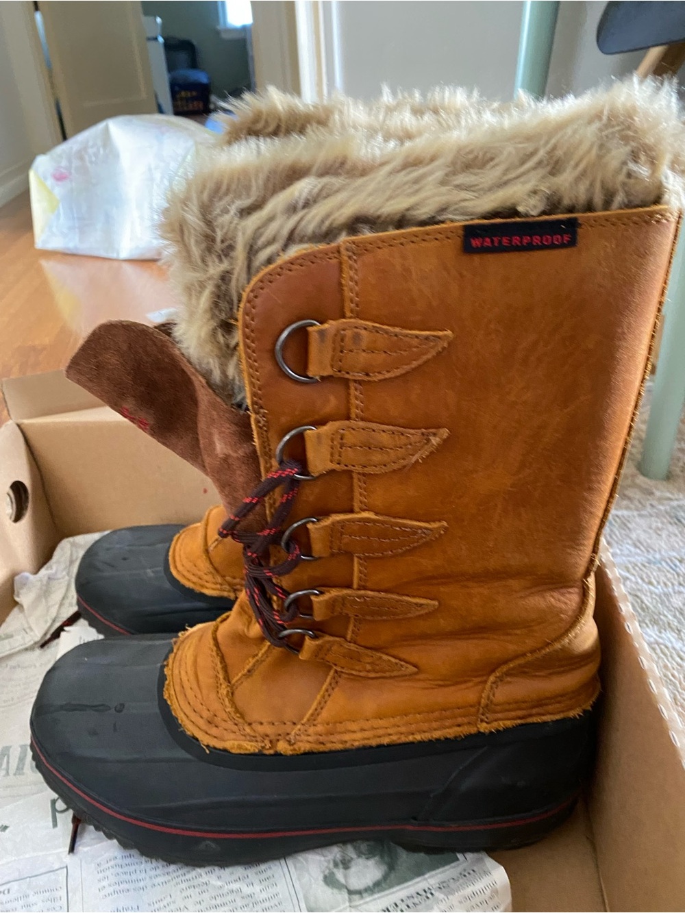 Kodiak Faux-Fur Waterproof Snow Boots